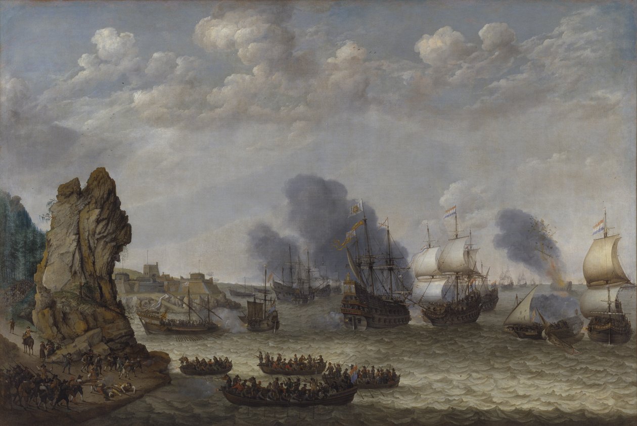 Bitwa czterodniowa, 11-14 czerwca 1666 autorstwa Ludolf Bakhuizen