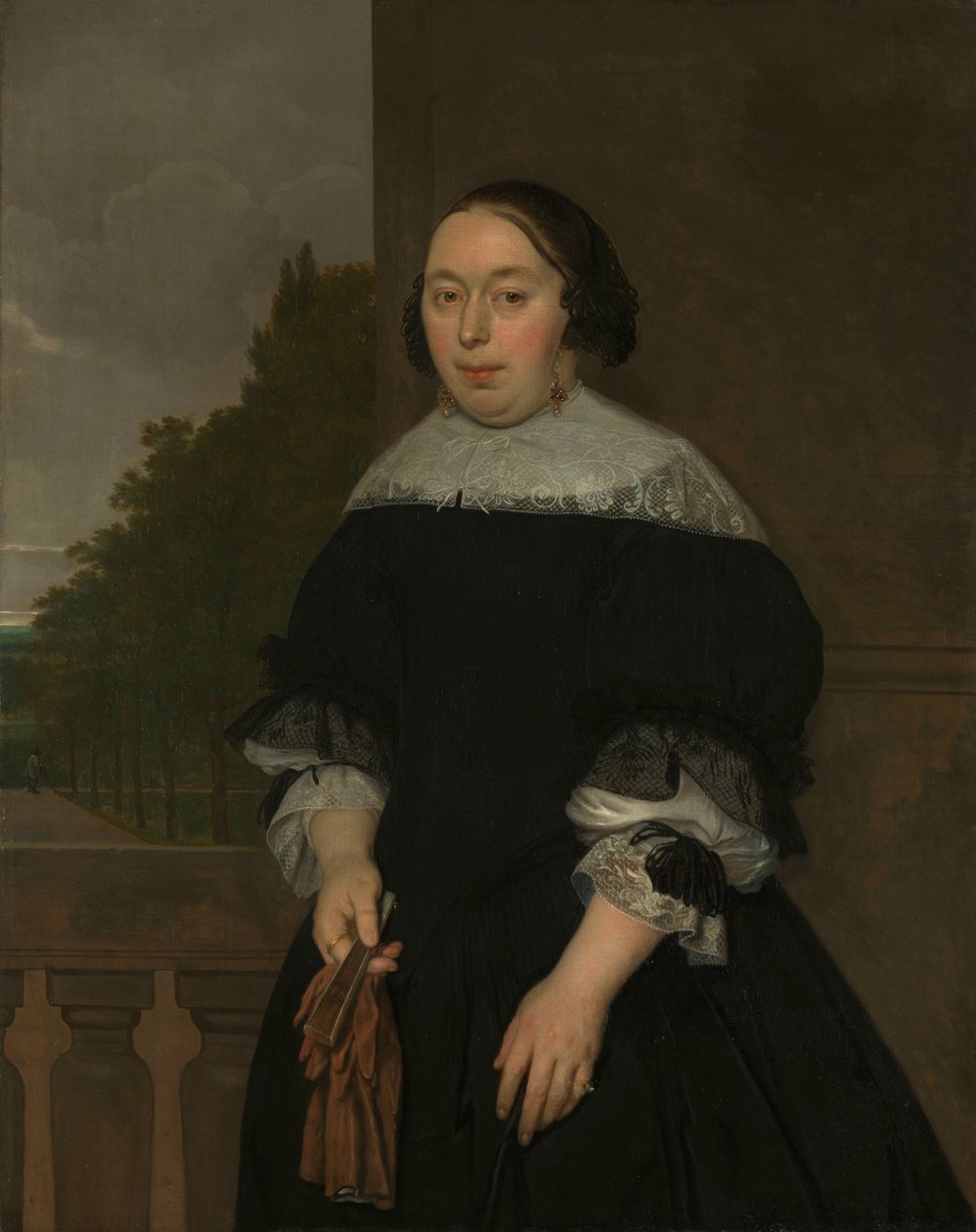 Aletta van Ravensberg (1635-77), żona Jana van Nes autorstwa Ludolf de Jongh