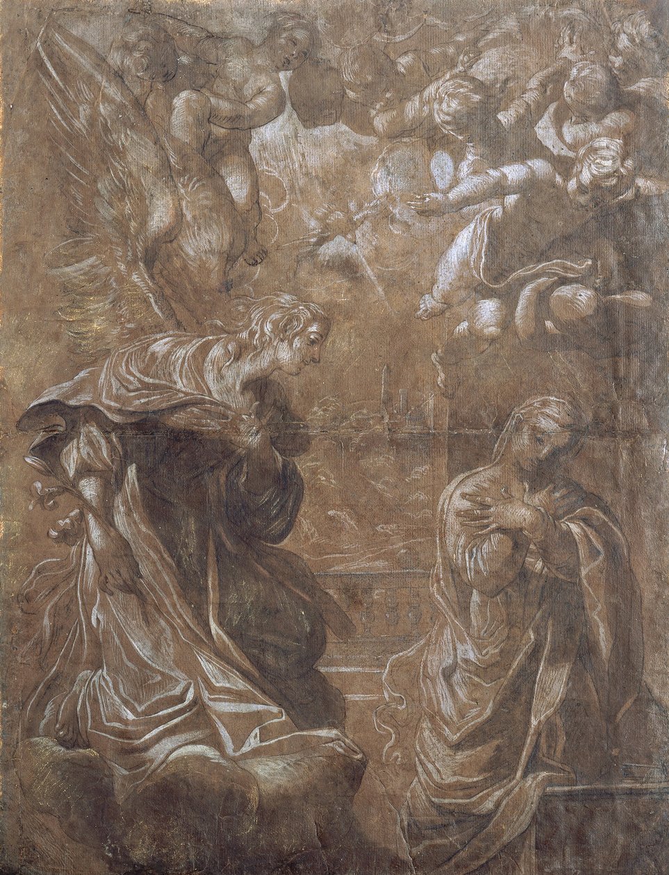 zwiastowanie autorstwa Ludovico Carracci