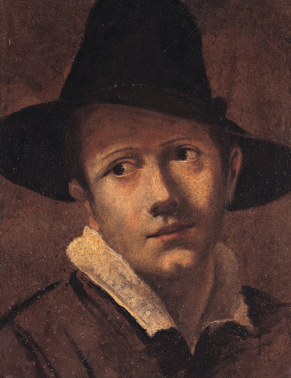 Portret młodego mężczyzny autorstwa Ludovico Carracci