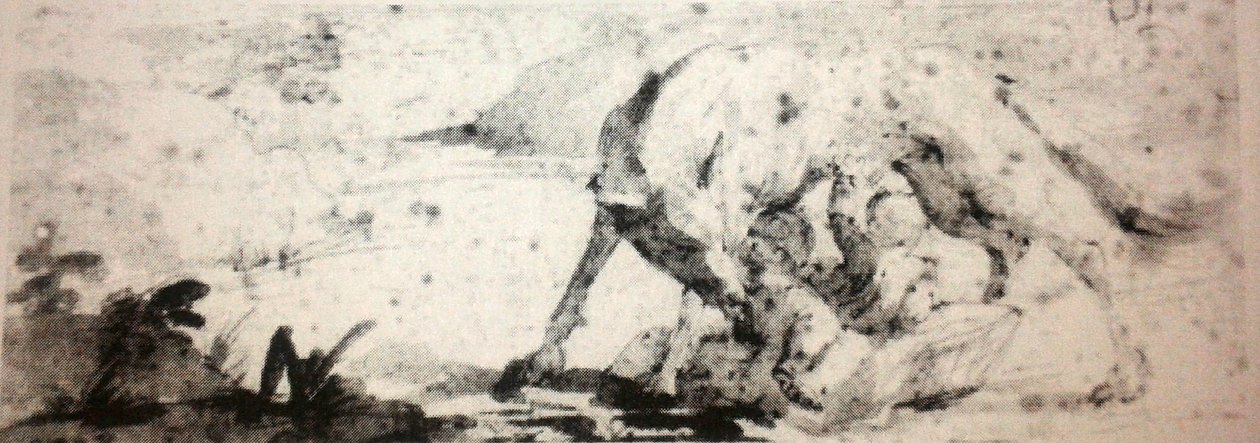 Romulus i Remus wychowywani przez wilczycę autorstwa Ludovico Carracci