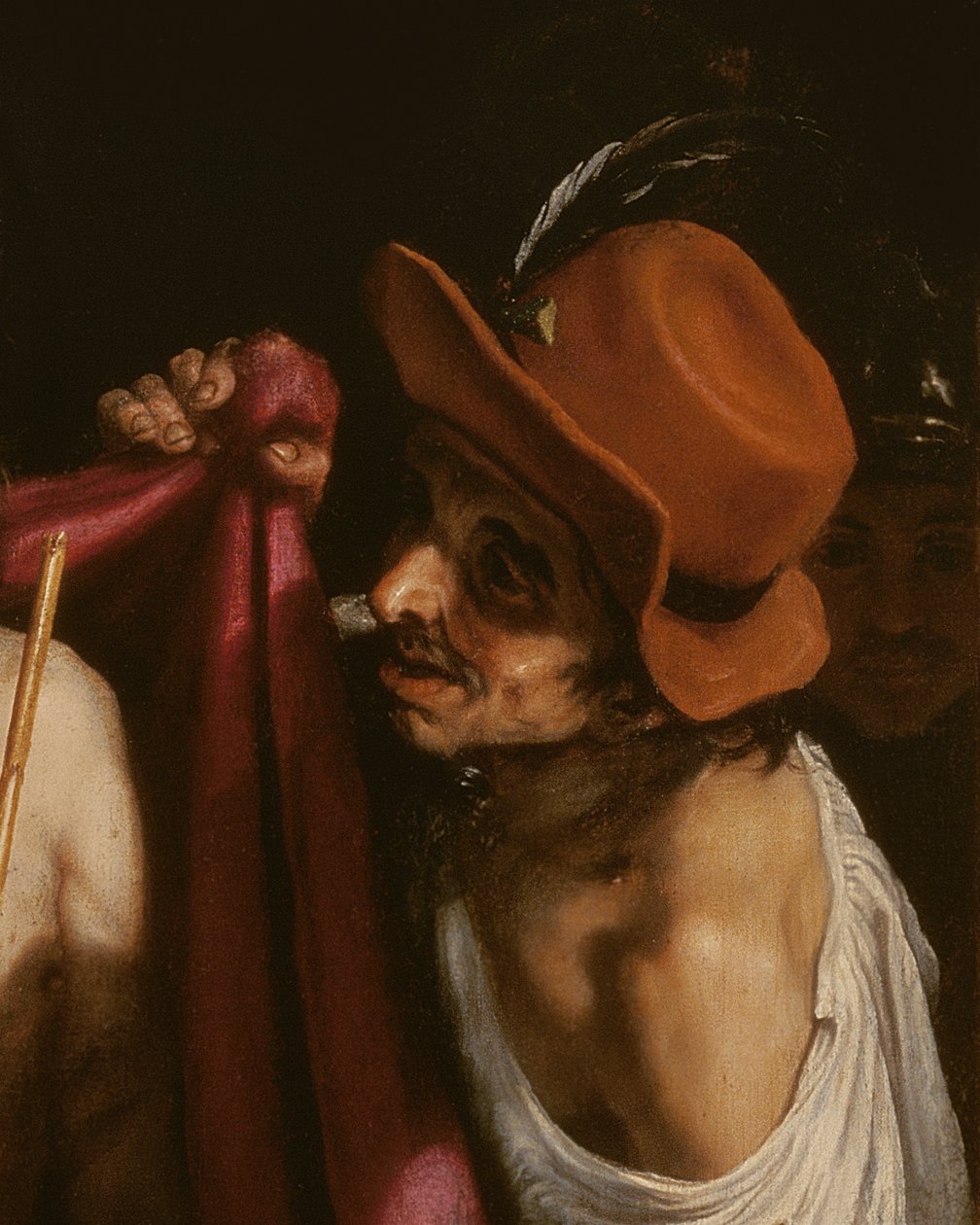 Detal z Ecce Homo autorstwa Ludovico Cardi Cigoli