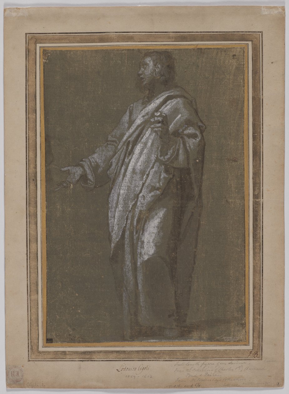 Stojąca postać męska, ok. 161013. autorstwa Ludovico Cardi Cigoli