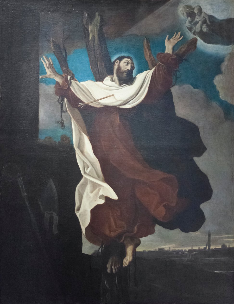 Męczeństwo świętego Piotra Toma autorstwa Ludovico Carracci