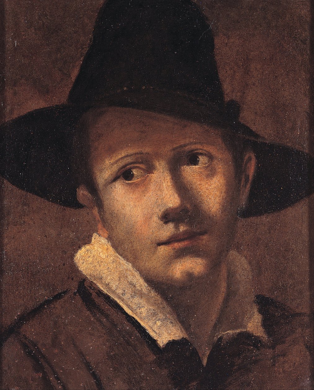 Portret młodego mężczyzny autorstwa Ludovico Carracci