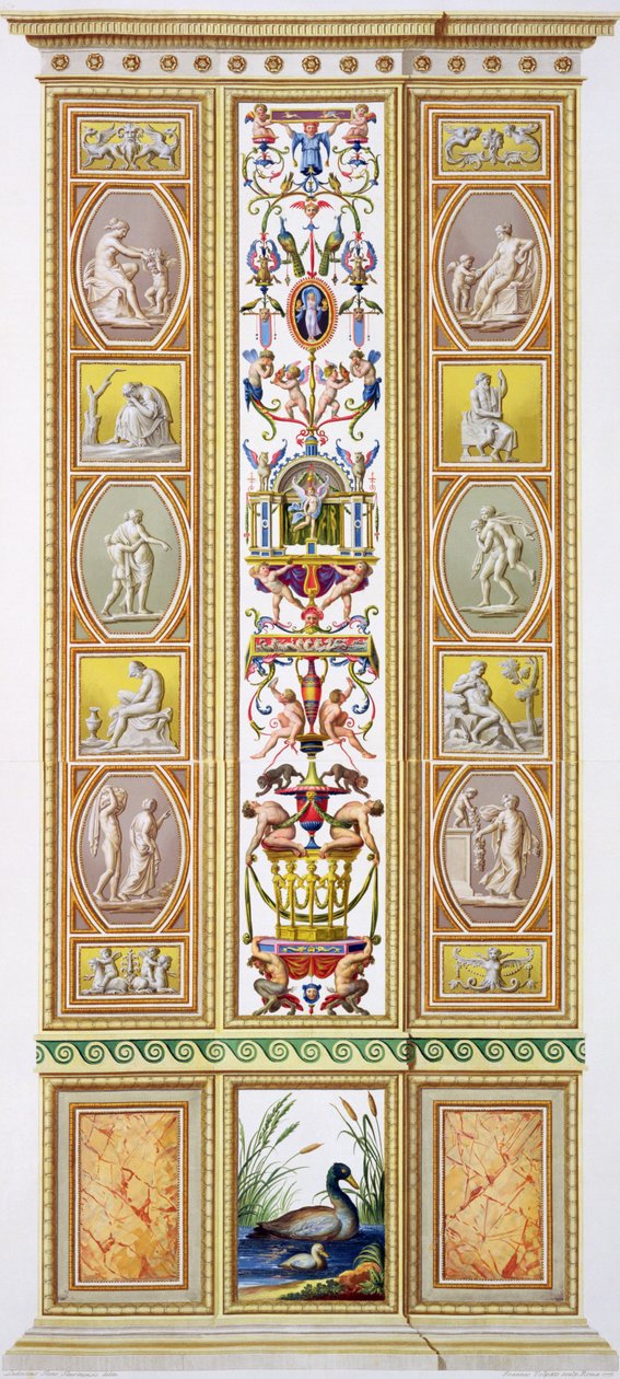 Panel z Loggii Rafaela w Watykanie, z 