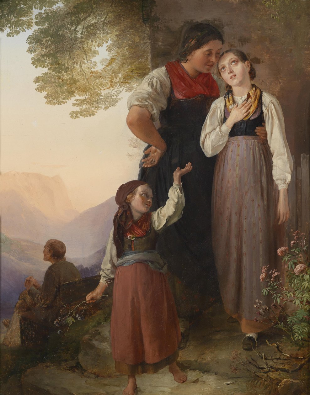 Pożegnanie autorstwa Ludwig Knaus