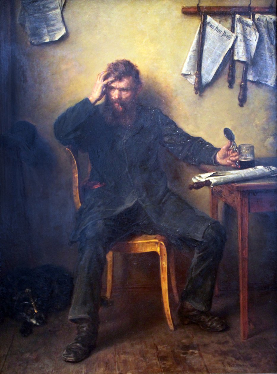Malkontent autorstwa Ludwig Knaus