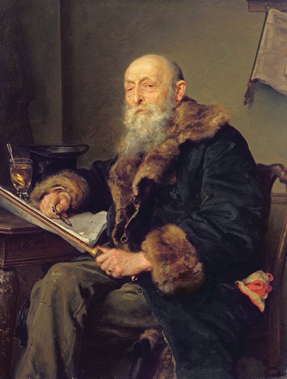 عمر، 1887 پولی autorstwa Ludwig Knaus