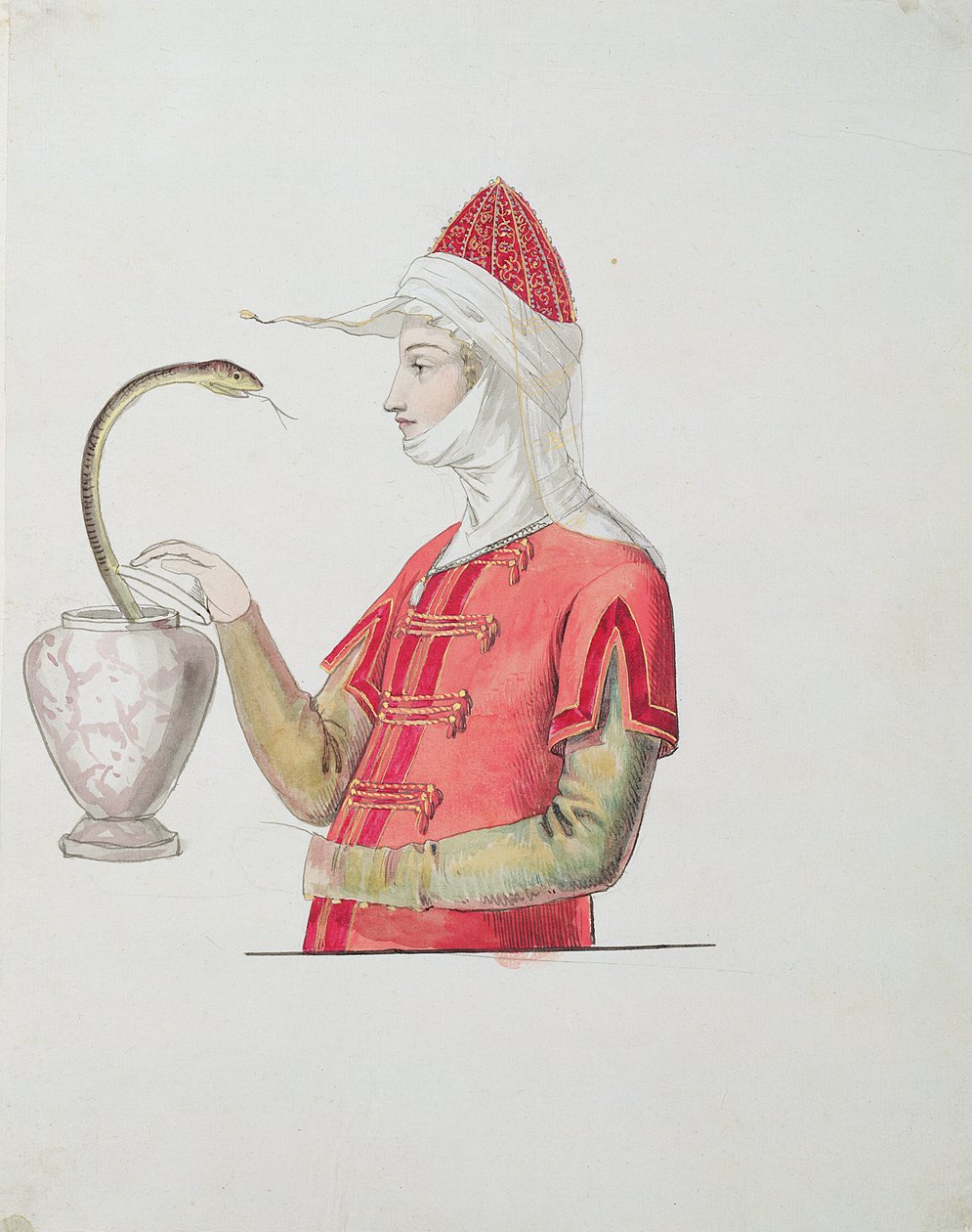 Kleopatra autorstwa Ludwig Sigismund Ruhl