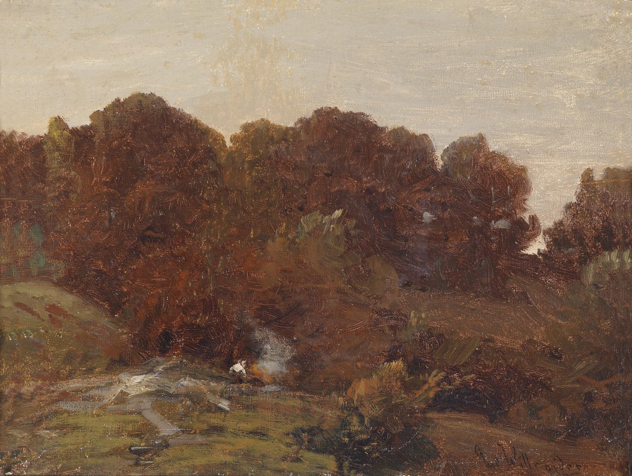 Jesienny krajobraz autorstwa Ludwig Willroider