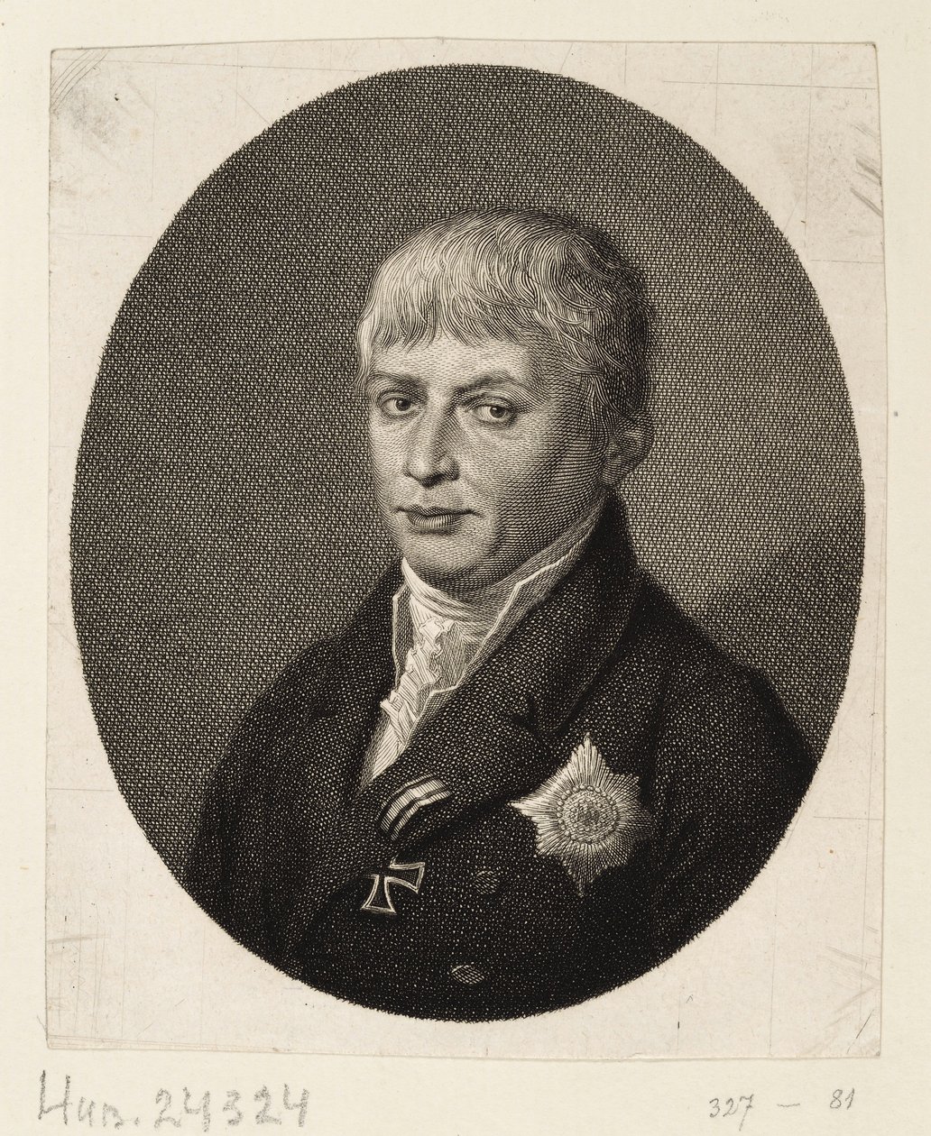 Carl baron vom Stein zum Altenstein autorstwa Ludwig Buchhorn