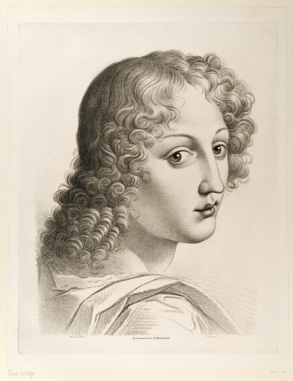 Głowa anioła autorstwa Ludwig Buchhorn