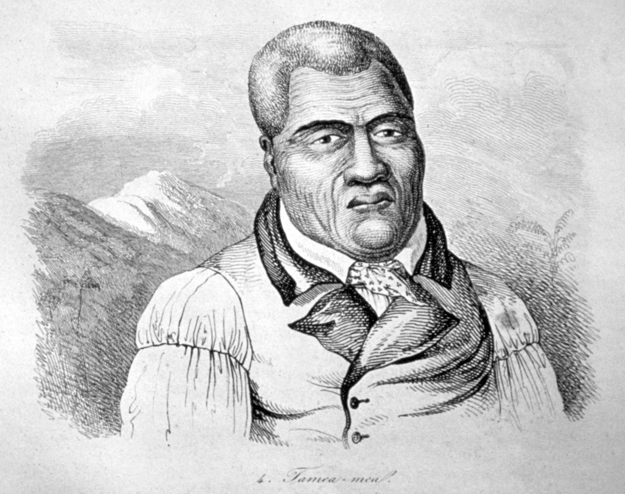 Kamehameha I, c1770-1819 autorstwa Ludwig Choris
