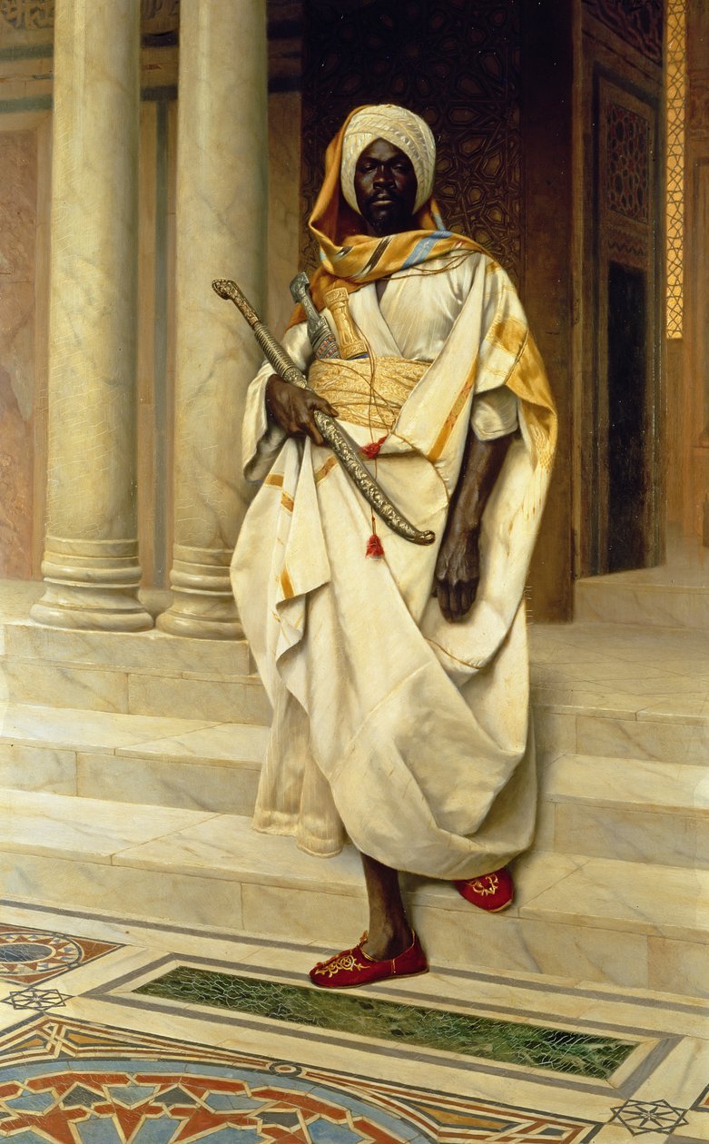 Emir (olej na płótnie) autorstwa Ludwig Deutsch
