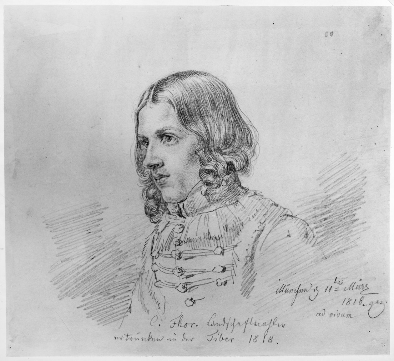 Portret Carla Philippa Fohra autorstwa Ludwig Emil Grimm