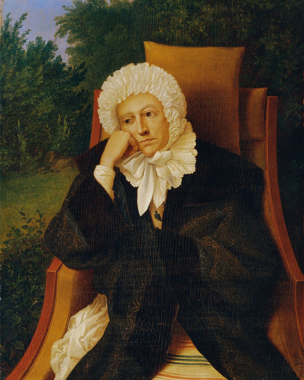 Pani w fotelu autorstwa Ludwig Ferdinand Schnorr von Carolsfeld