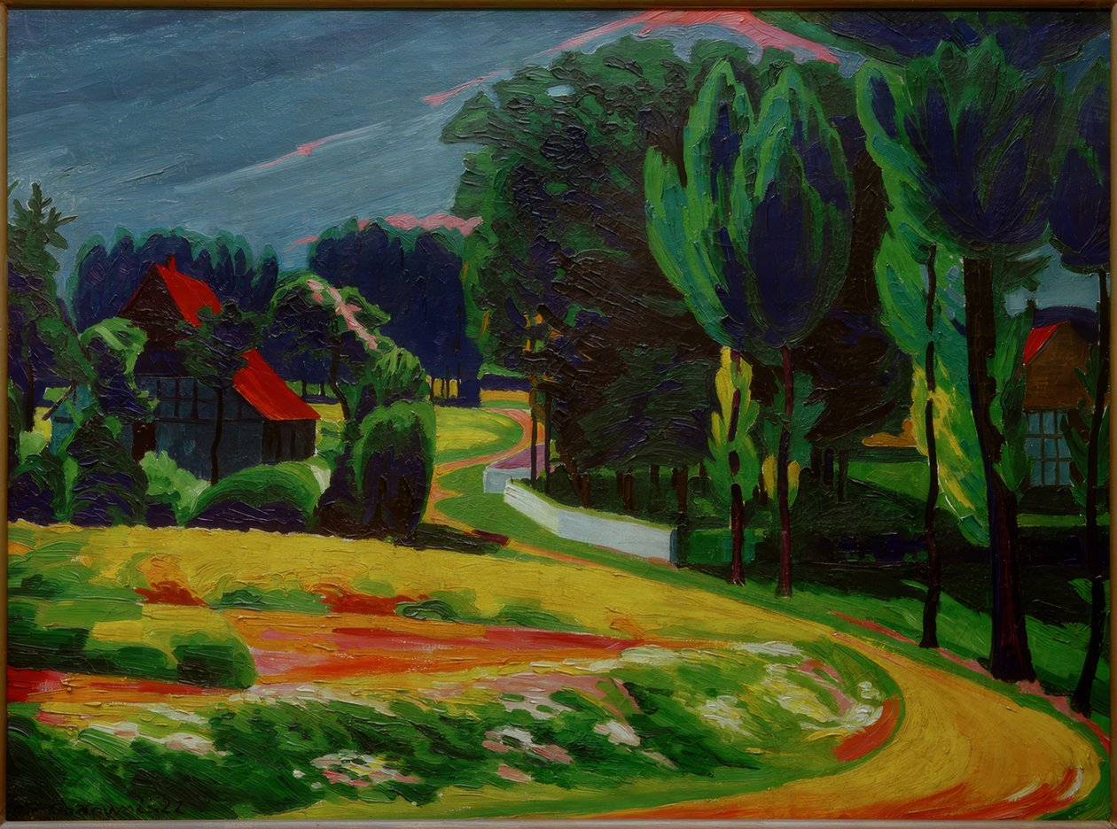 Farmy w Ravensberger Land autorstwa Ludwig Godewols