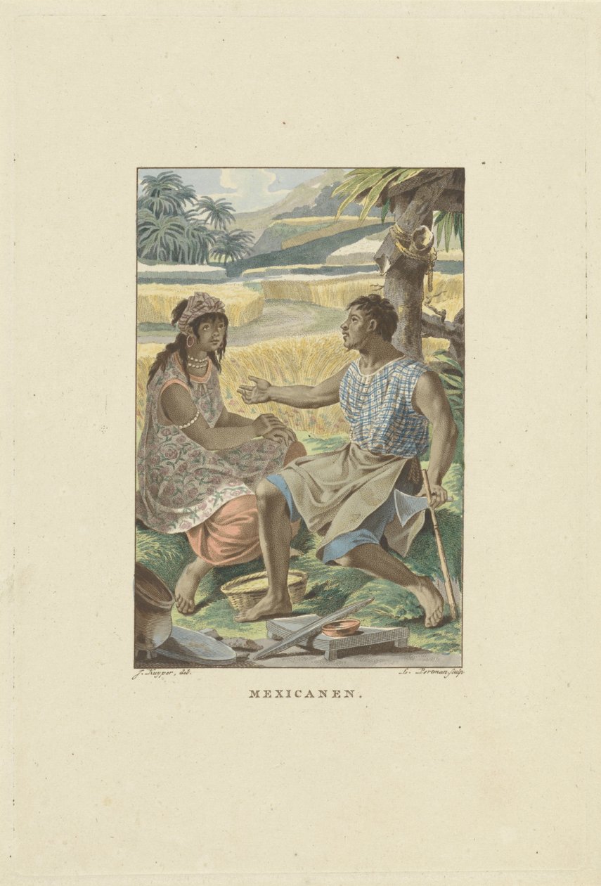 Meksykanie Meksykanie (tytuł na obiekcie) autorstwa Ludwig Gottlieb Portman