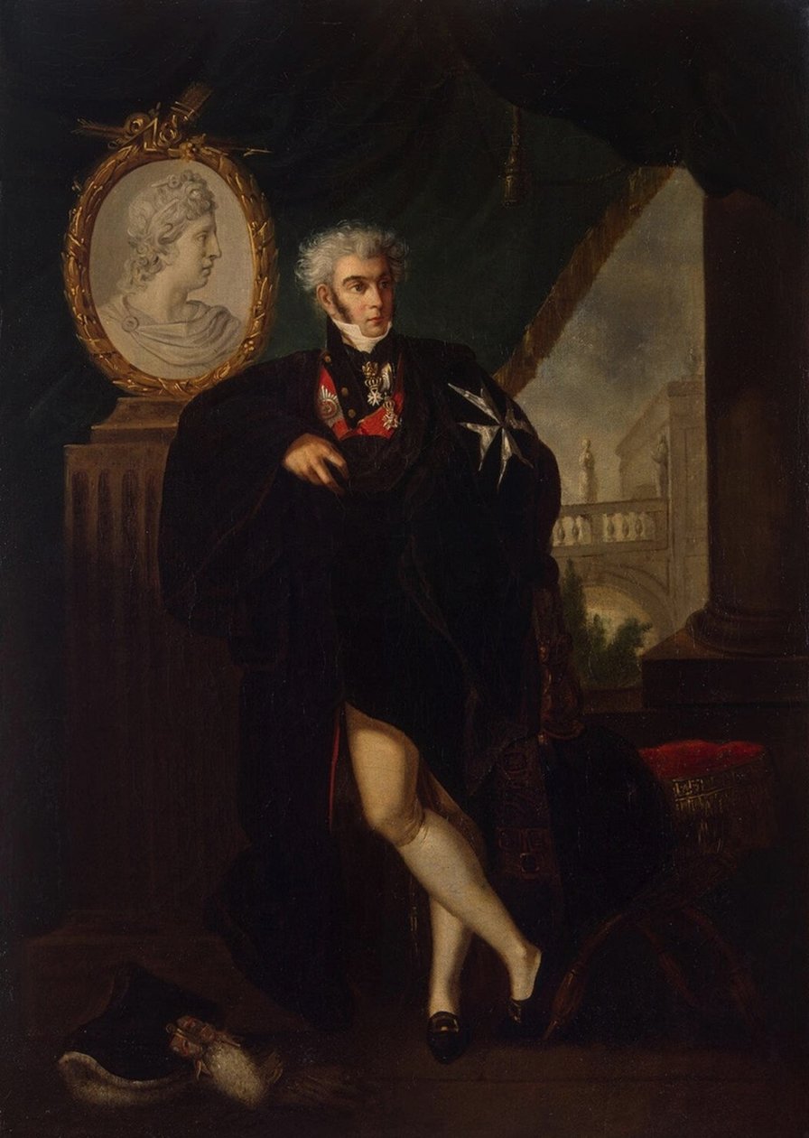 Portret Dymitra Lwowicza Naryszkina 1758-1838, pocz. autorstwa Ludwig Guttenbrunn