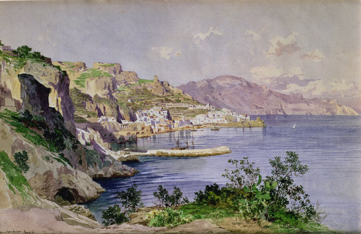 Amalfi autorstwa Ludwig Hans Fischer