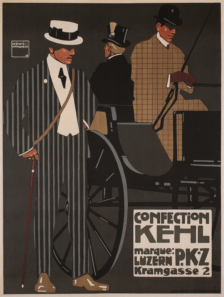 Szata Kehla, 1908 autorstwa Ludwig Hohlwein