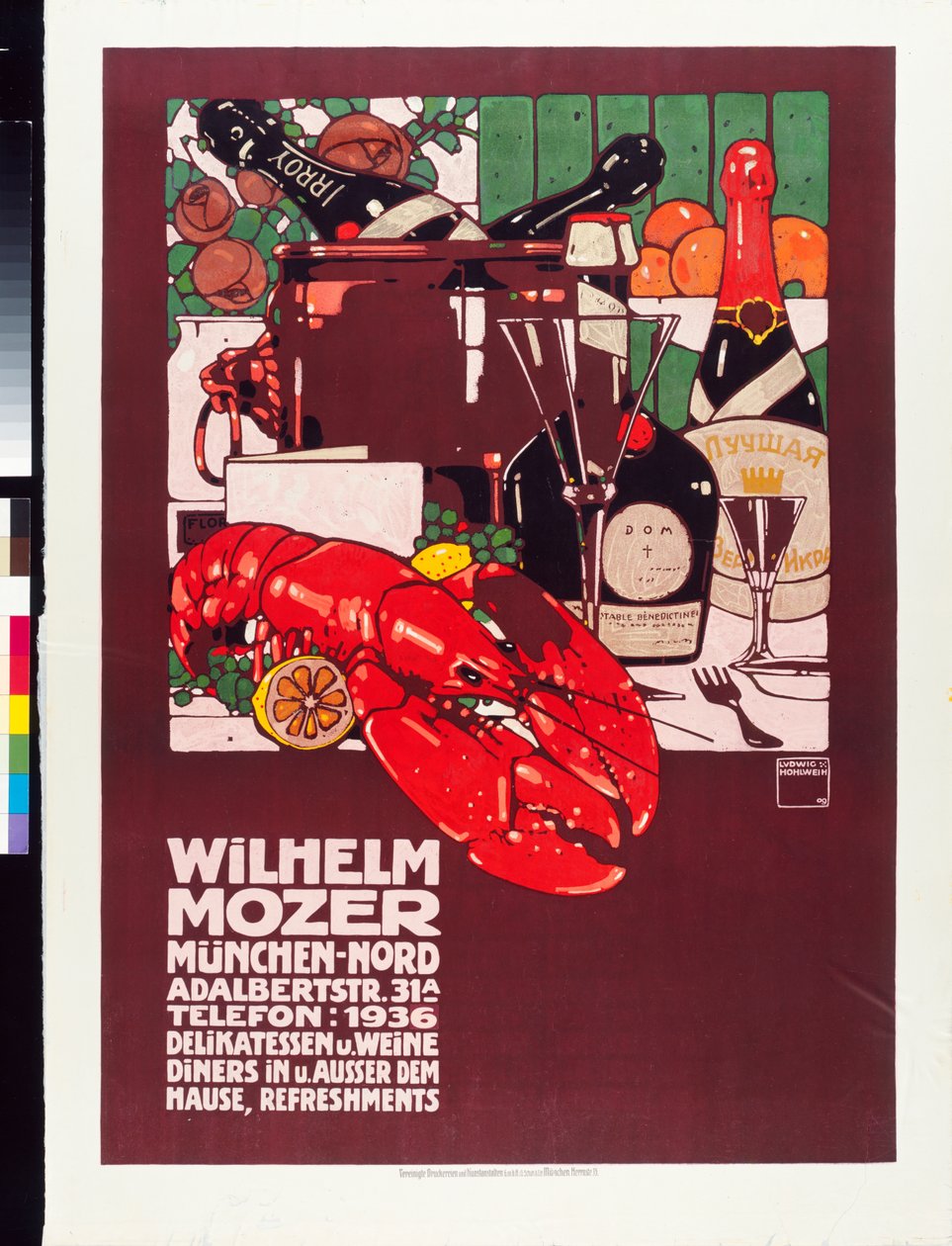 Wilhelm Mozerpolish autorstwa Ludwig Hohlwein