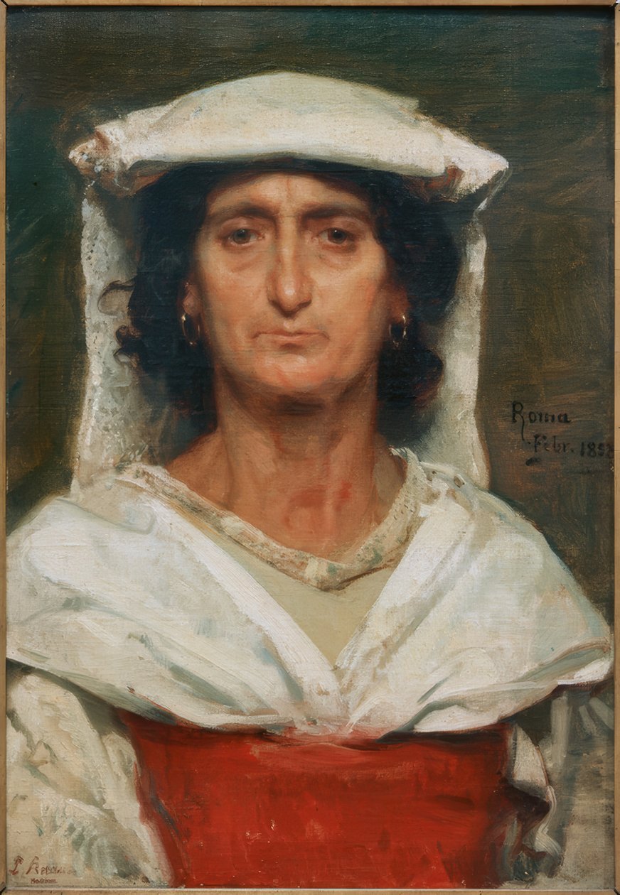 Alte Romerin autorstwa Ludwig Knaus