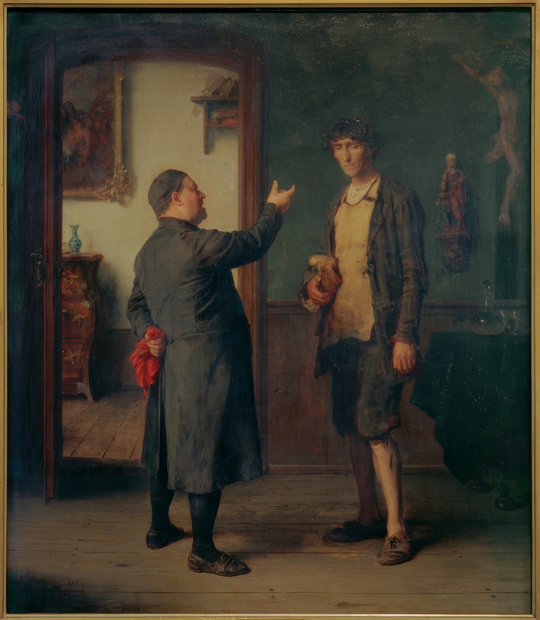 Duchowe napomnienie autorstwa Ludwig Knaus
