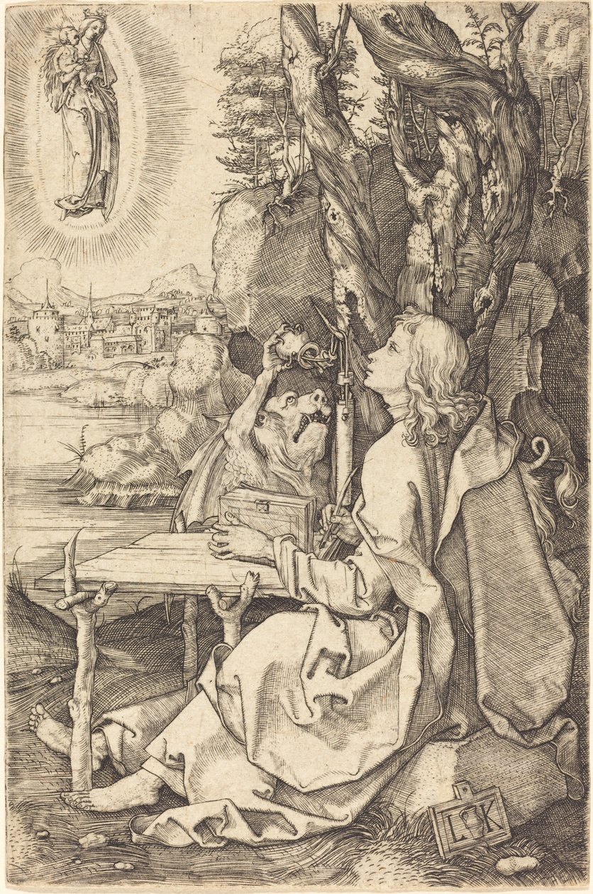 Święty Jan autorstwa Ludwig Krug