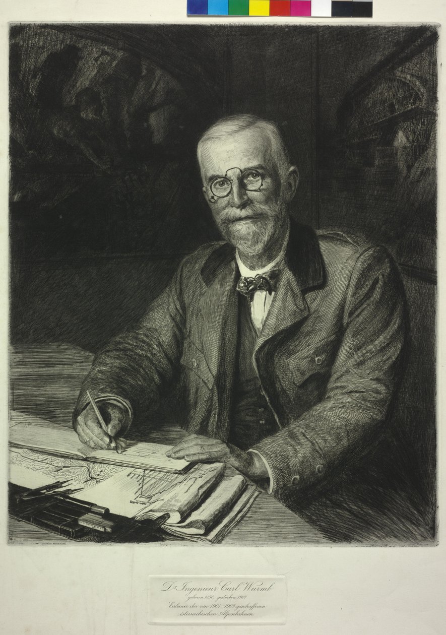 Karl Wurmb autorstwa Ludwig Michalek