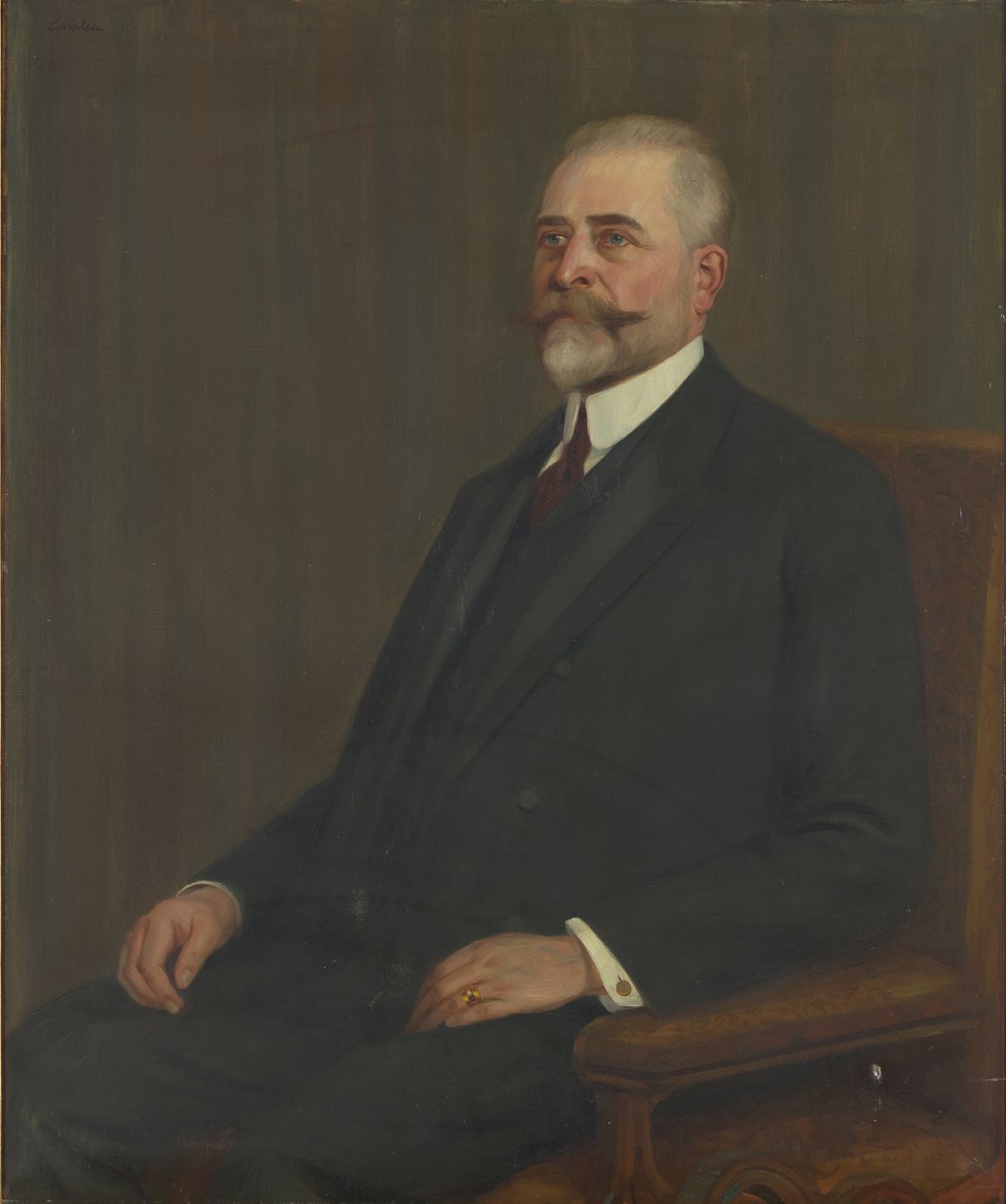 Jego Ekscelencja Moritz Graf Vetter von der Lilie, 1901-1907 Przewodniczący Izby Reprezentantów autorstwa Ludwig Wieden