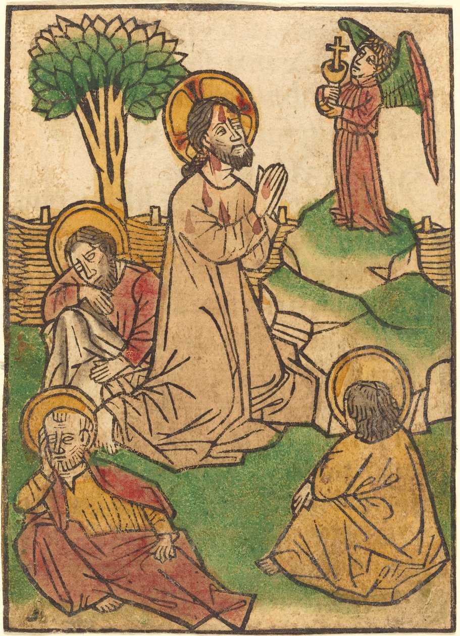 Agonia w ogrodzie. autorstwa Ludwig of Ulm