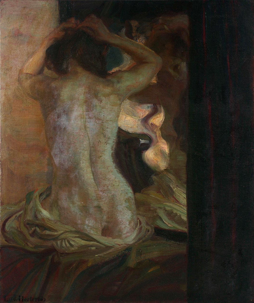 Lustro autorstwa Ludwig von Herterich