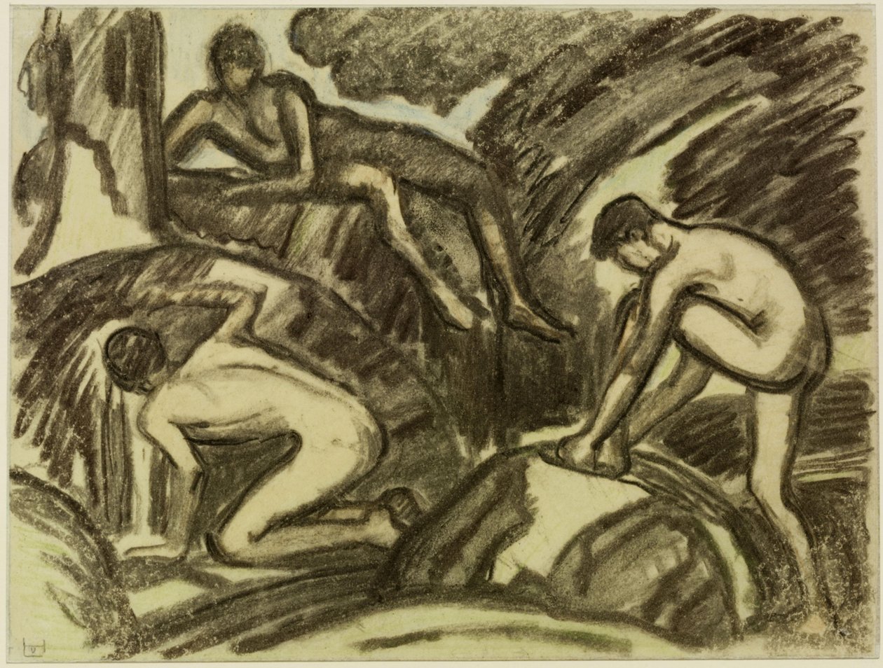 Przy źródle skalnym autorstwa Ludwig von Hofmann