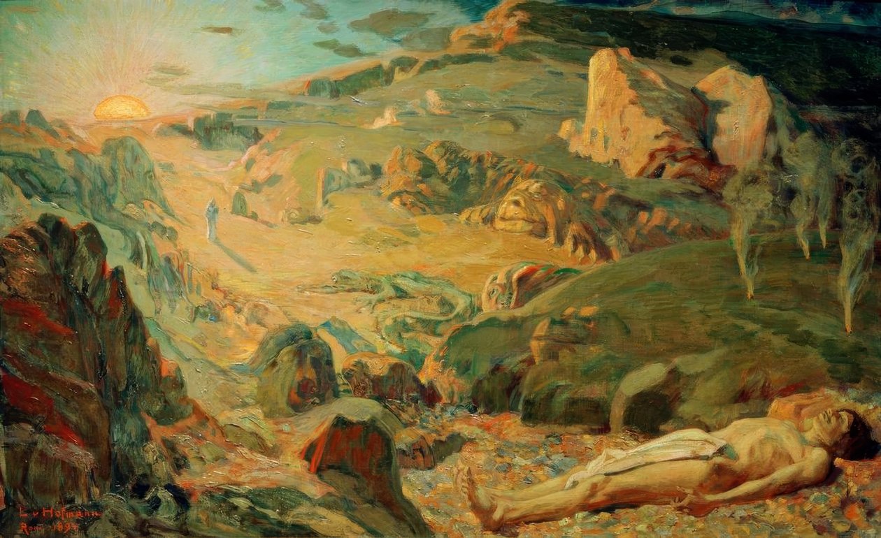 Dolina Terroru autorstwa Ludwig von Hofmann