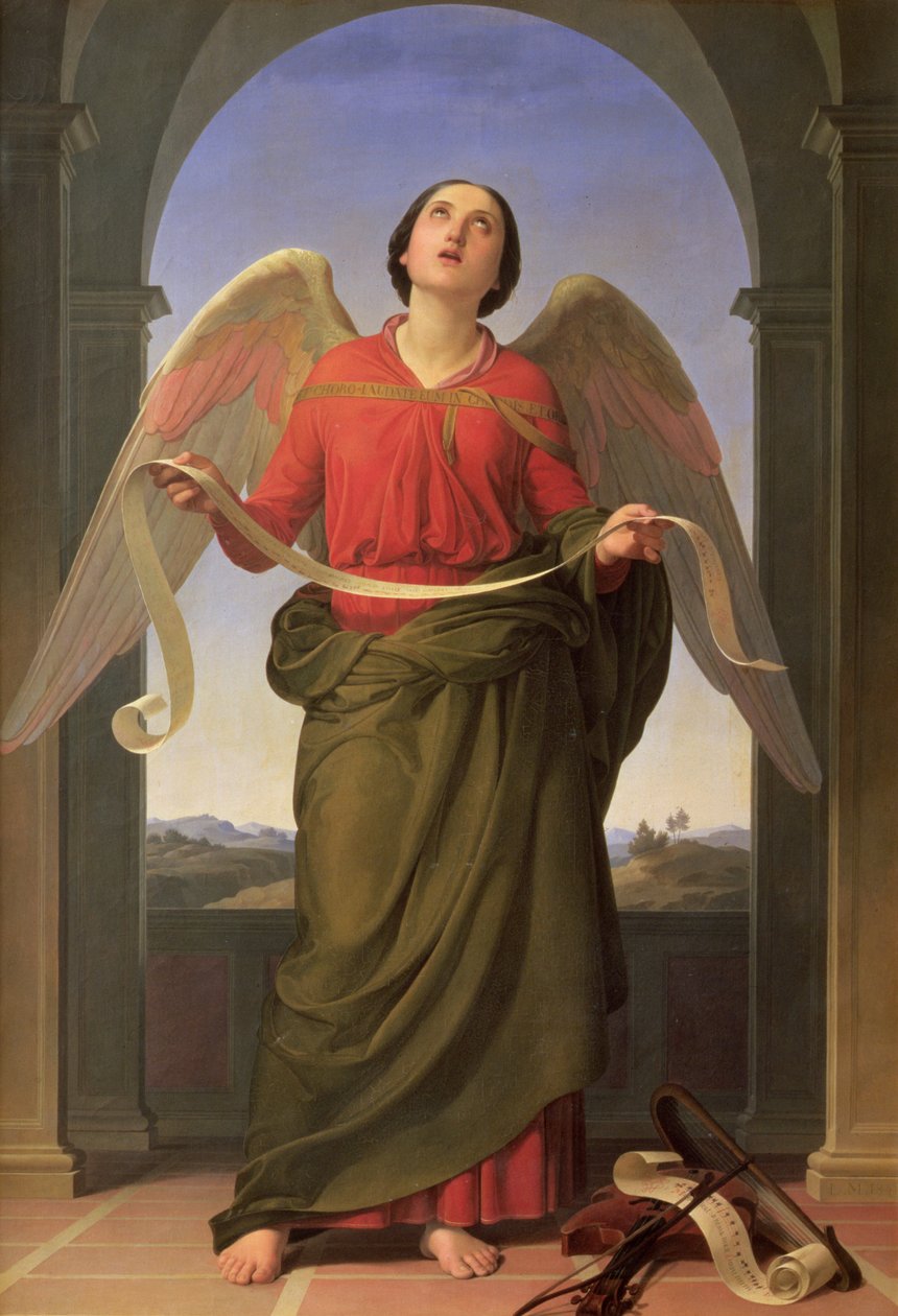 Muzyka sakralna, 1841 autorstwa Luigi Mussini