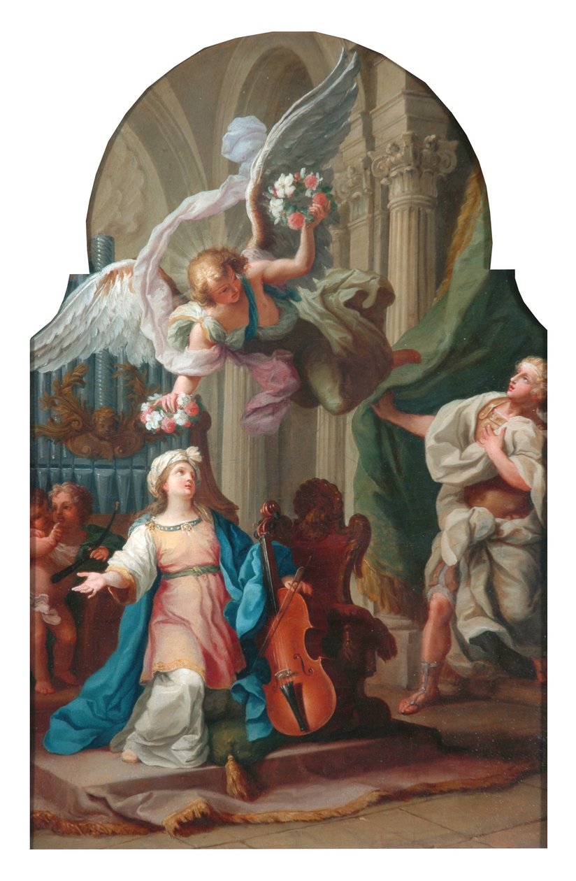 Św. Cecylii autorstwa Luigi Vanvitelli