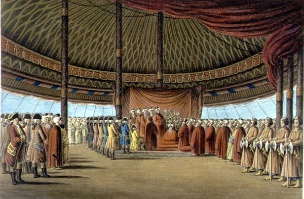 Obóz w Daud-Pascia, Rumunia, płyta II, wyd. autorstwa Williama Wattsa autorstwa Luigi (after) Mayer
