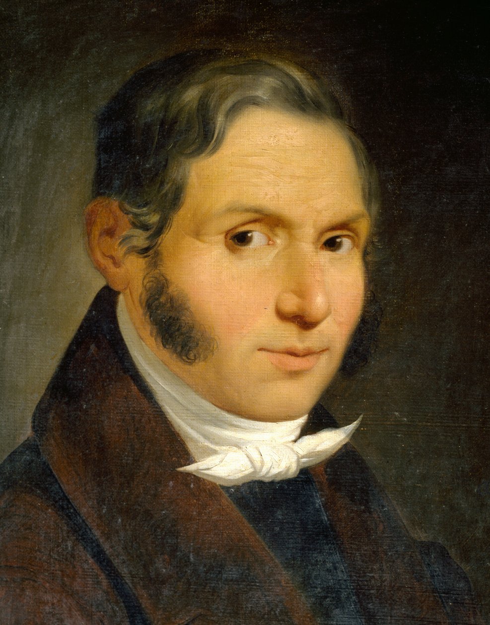 Portret Bonifacio Asioli autorstwa Luigi Asioli (1817-1877), olej na płótnie, 57x46 cm autorstwa Luigi Asioli