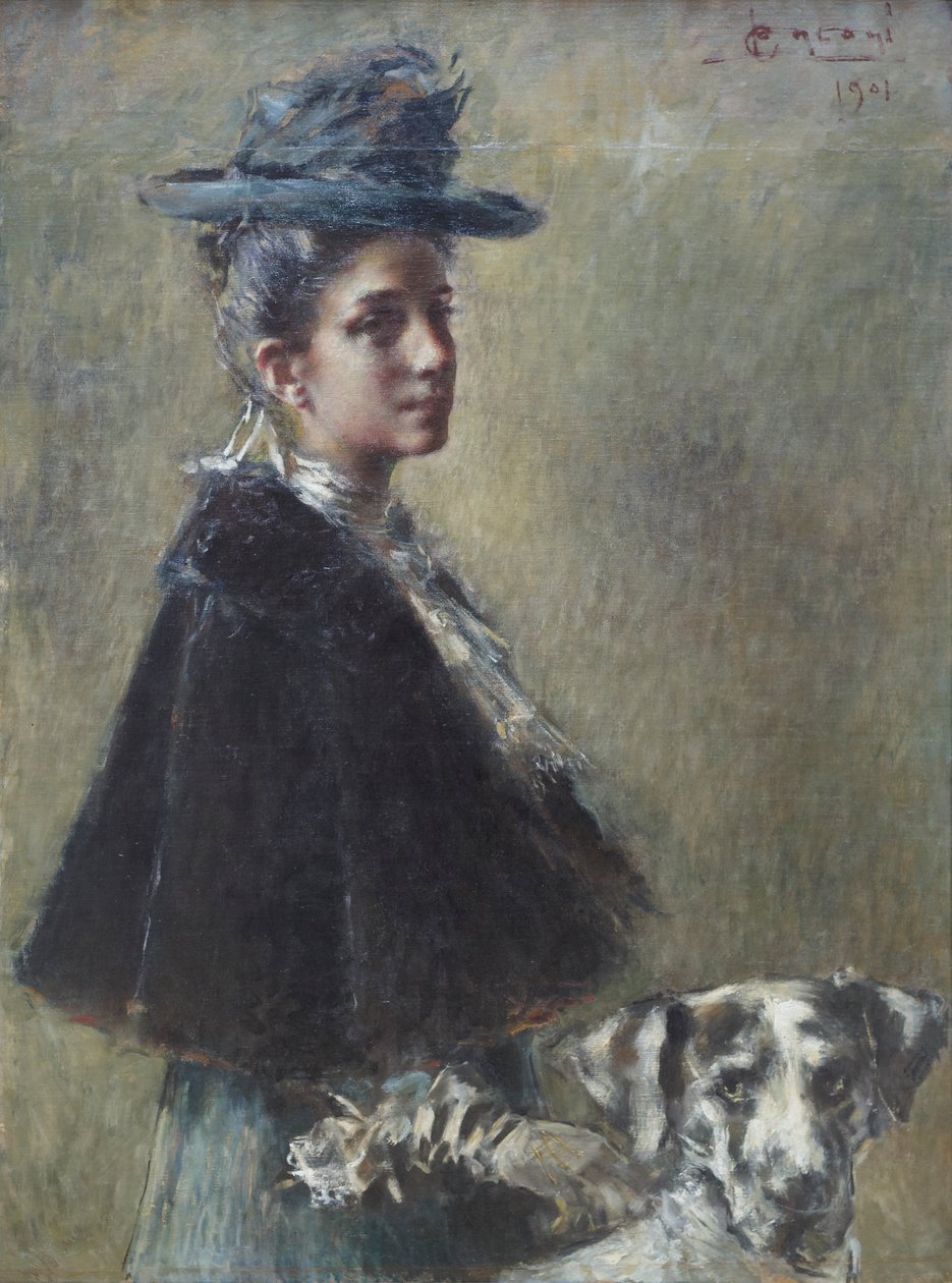 Portret pani Torelli autorstwa Luigi Conconi