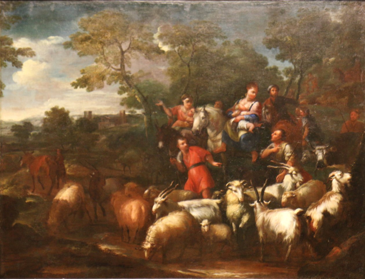 Podróż Jacoba. autorstwa Luigi Garzi