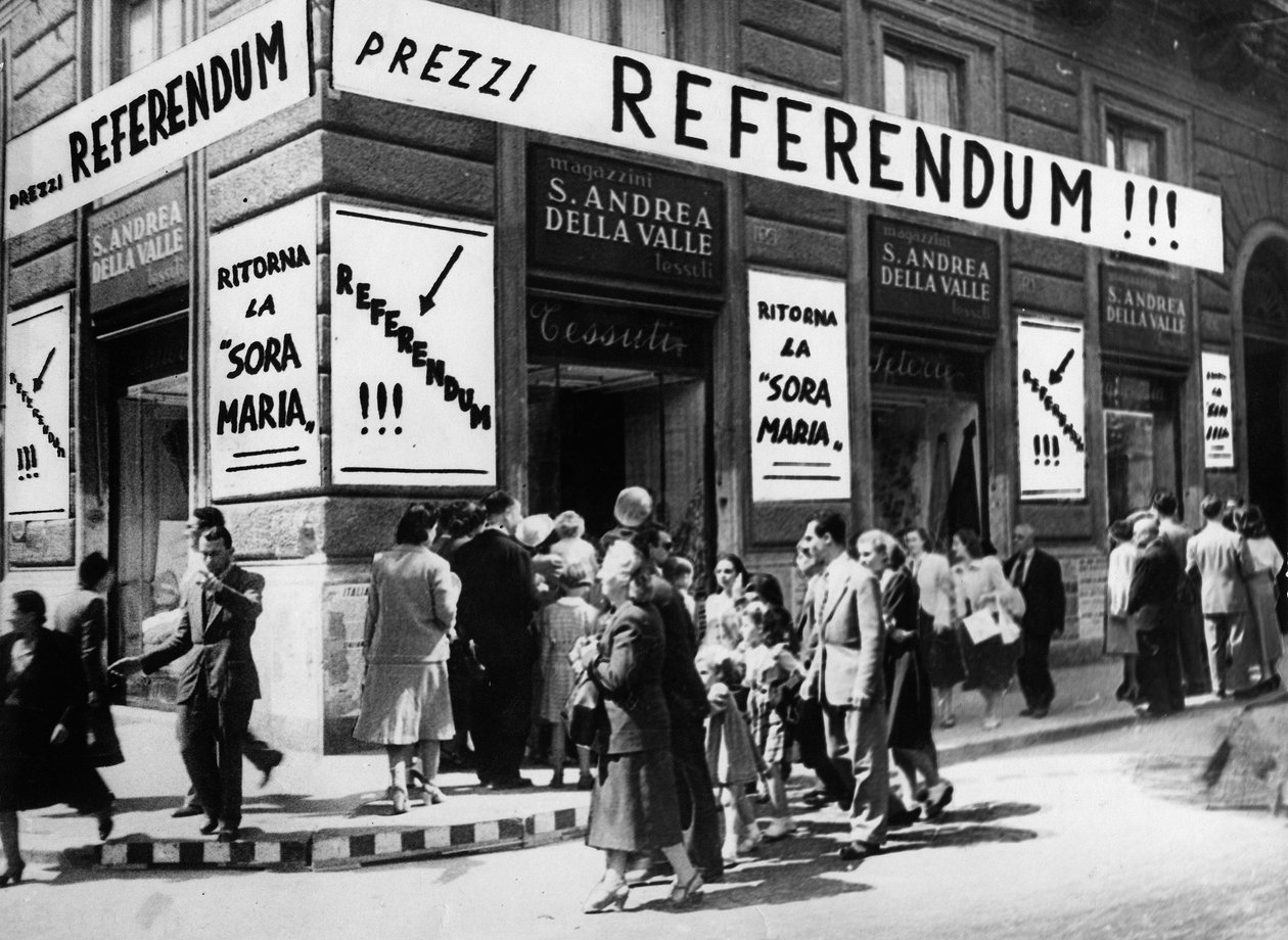 Ceny sprzedaży dla referendum autorstwa Luigi Leoni