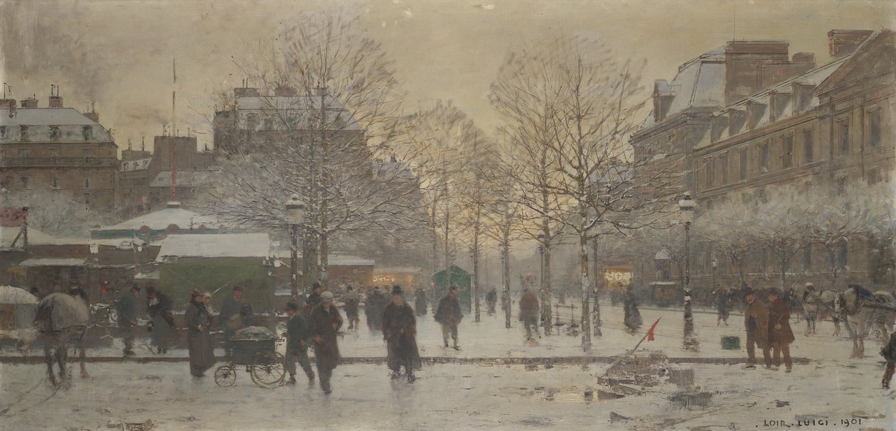 Plac Republiki autorstwa Luigi Loir