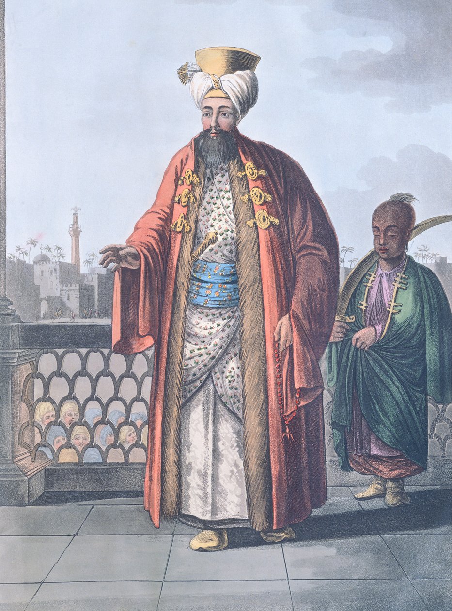 Eminencja Bey w Kairze — Luigi Mayer autorstwa Luigi Mayer