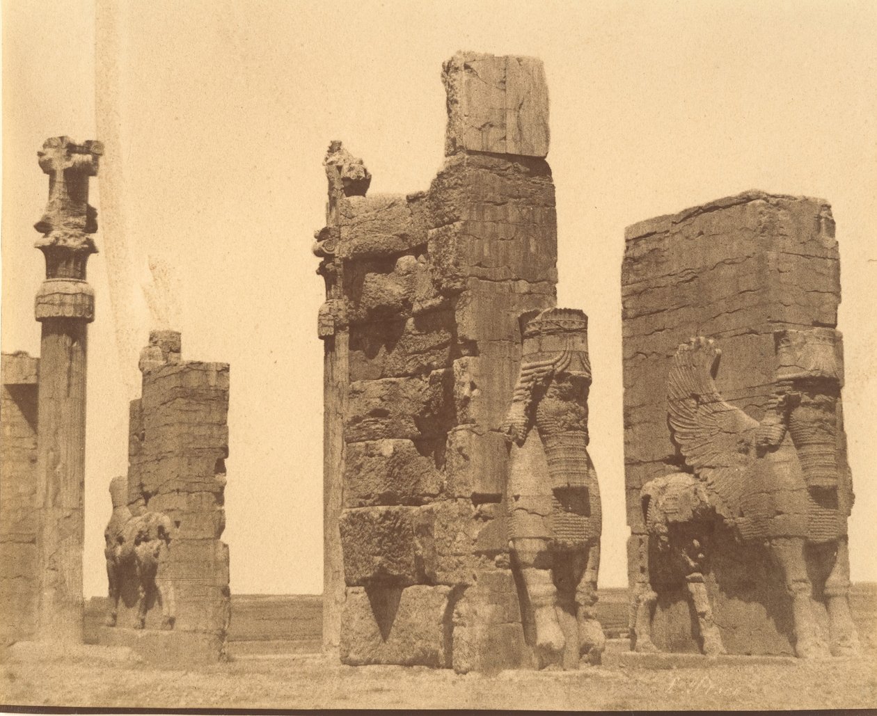 15 [Brama Wszystkich Narodów, Persepolis, Fars], lata 40.-60. autorstwa Luigi Pesce