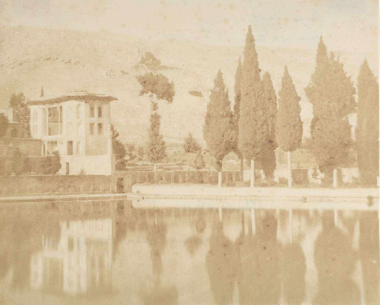 Bagh-takt a chiraz, 1858. autorstwa Luigi Pesce