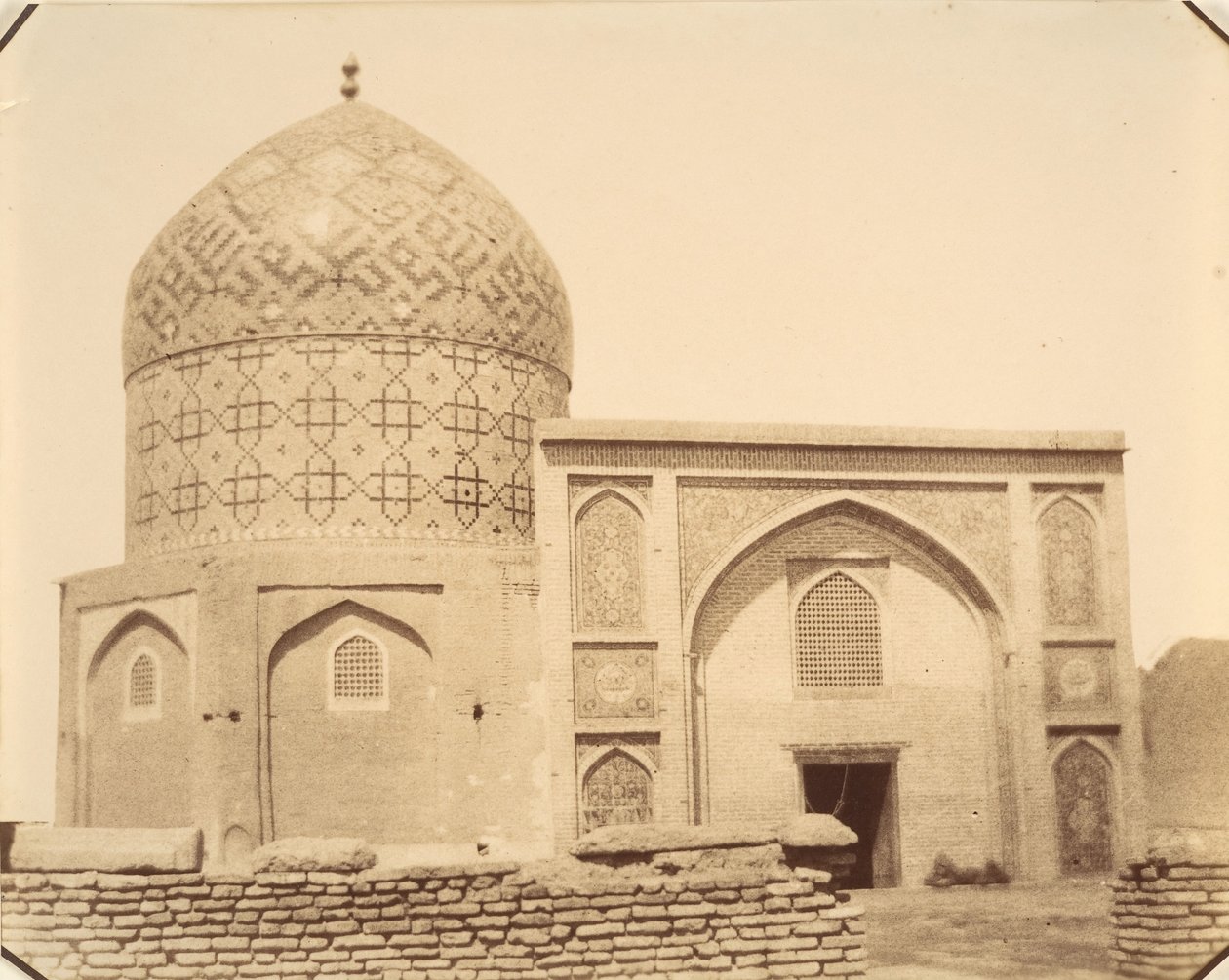 [Meczet Szacha Nassera-eddina, Teheran, Iran], lata czterdzieste i sześćdziesiąte XIX wieku. autorstwa Luigi Pesce