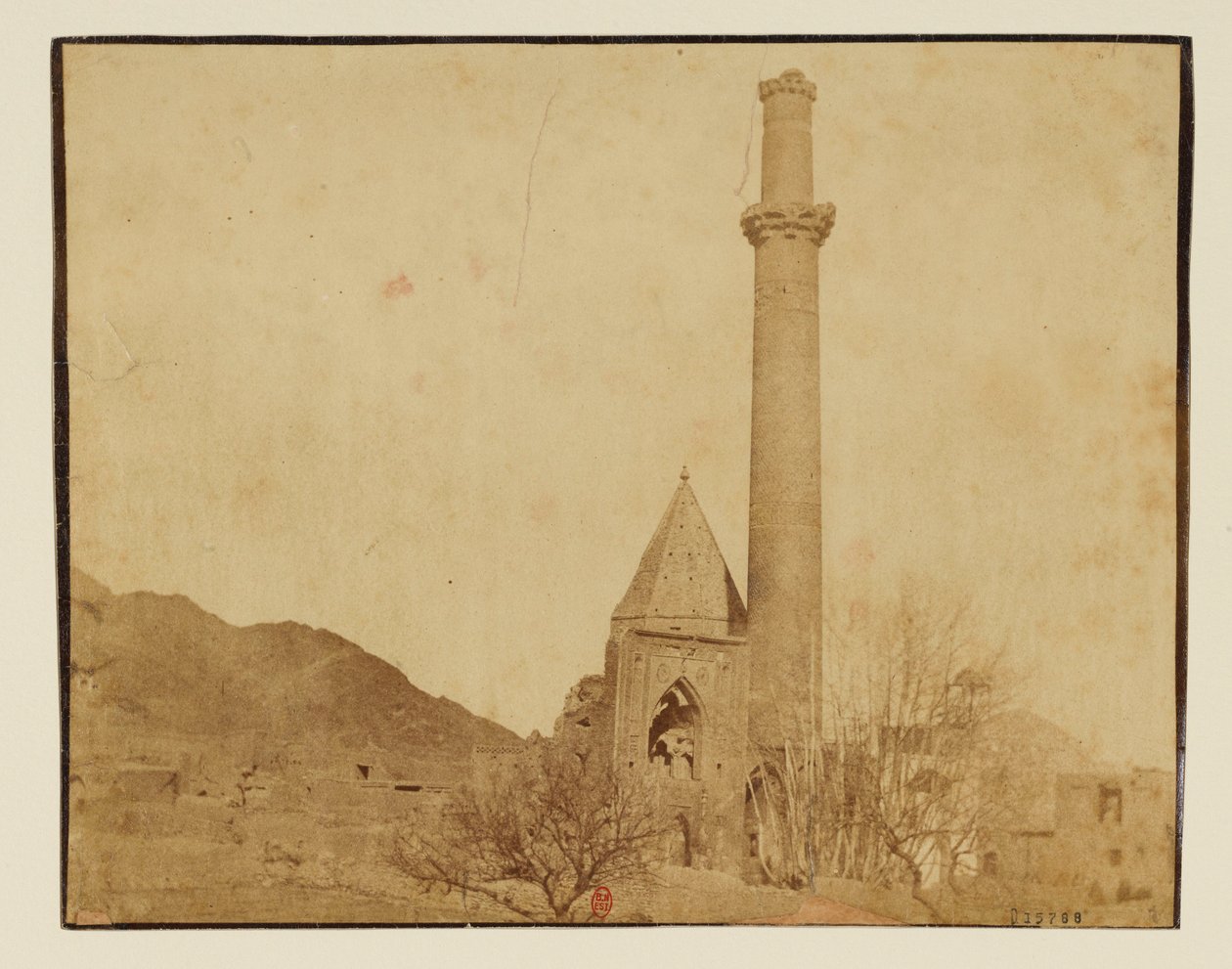 Natanz, minaret Khanaqah, Zabed Al-Samad autorstwa Luigi Pesce