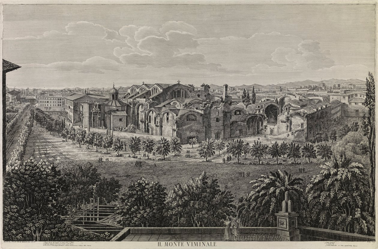Góra Viminale autorstwa Luigi Rossini